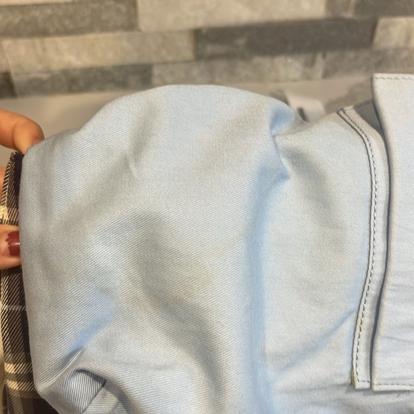 Burberry nova check navy blue tote bag - Picture 11 of 13